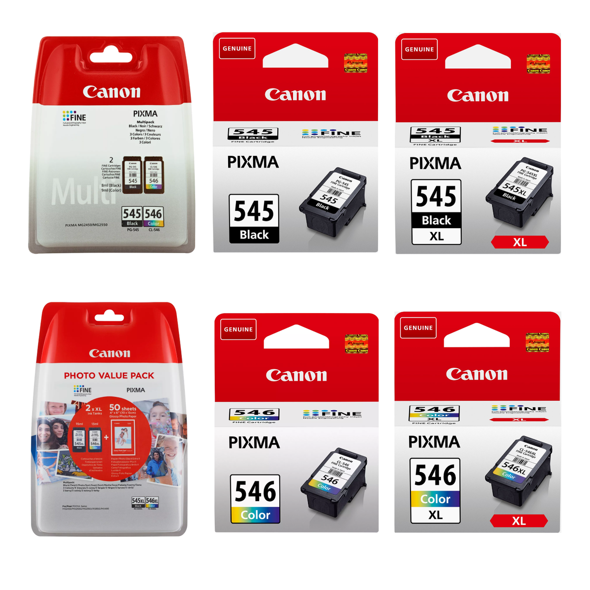 Canon PG545 vs PG545XL Ink Cartridges. The truth exposed! 