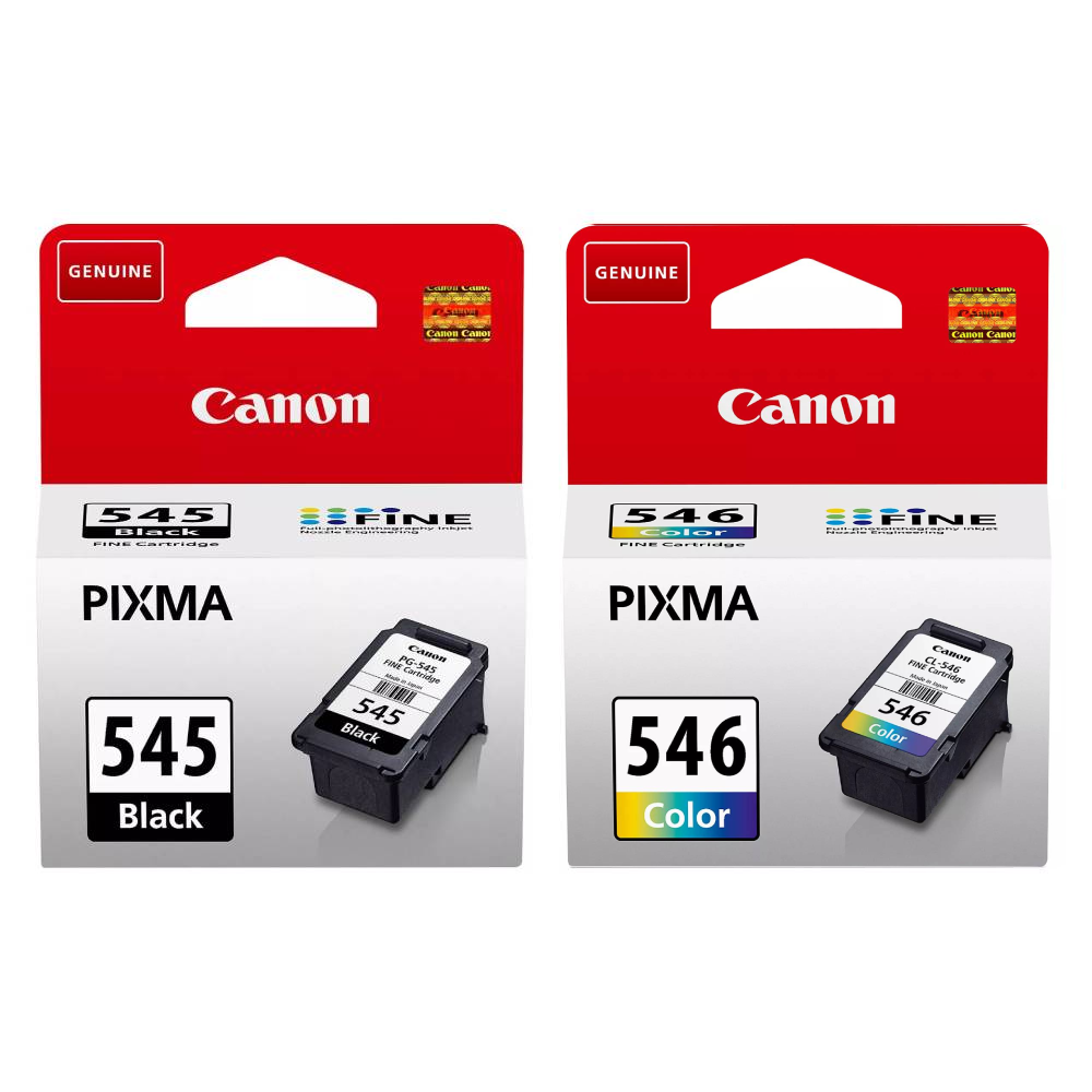 Canon PG-545/CL-546 Multipack - 2 Ink Cartridge Full Set (Original)