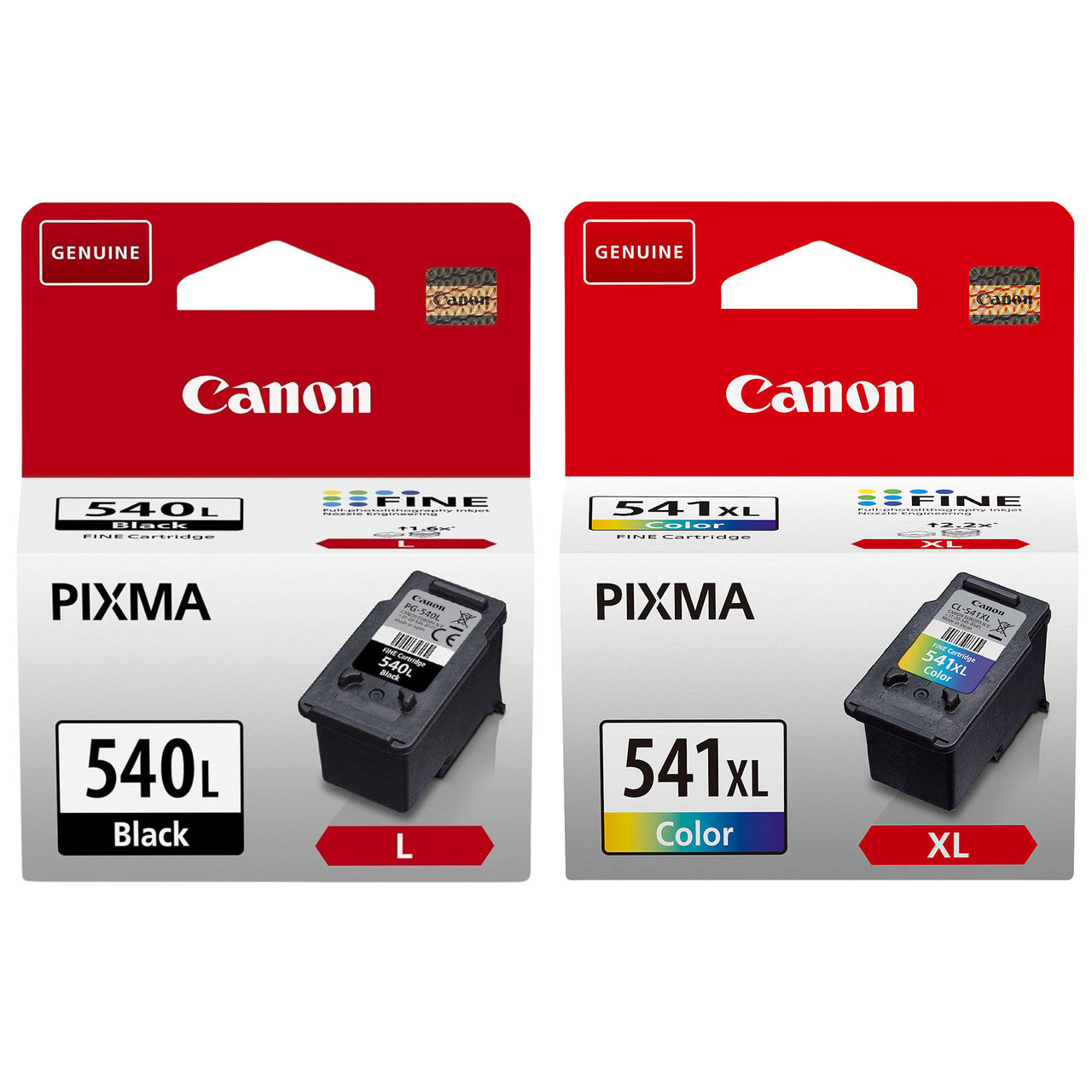 Canon PG-540L Black & CL-541XL Colour Ink Cartridges (Original)