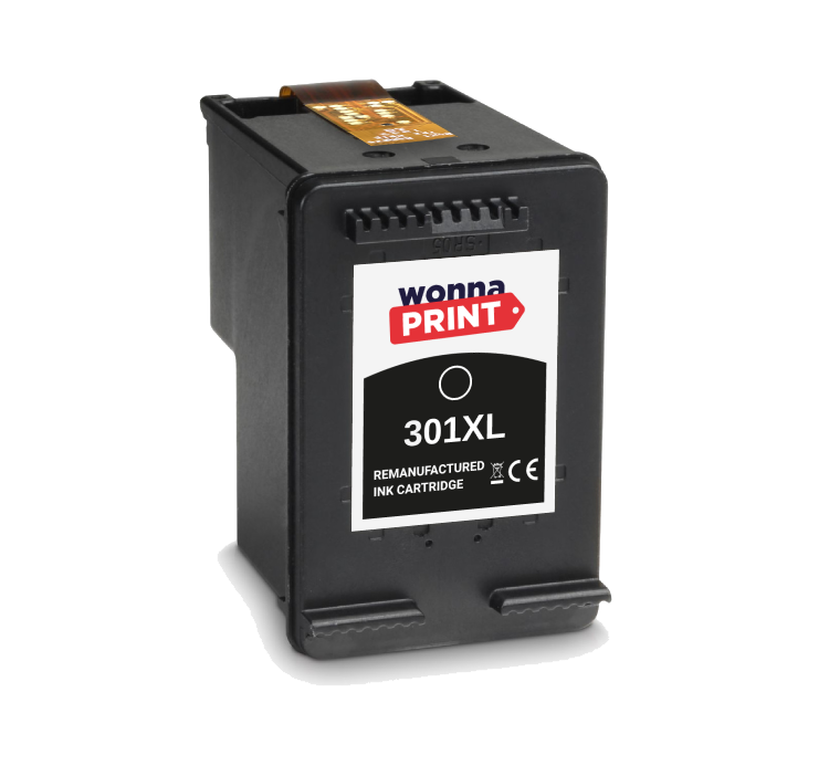 Remanufactured HP 301XL Black High Capacity Ink Cartridge