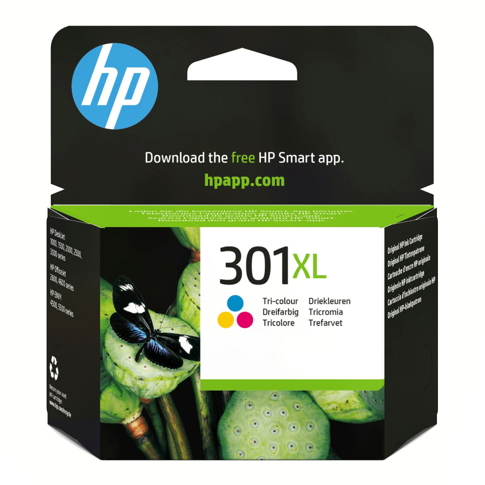 HP 301XL Colour Ink Cartridge (Original)