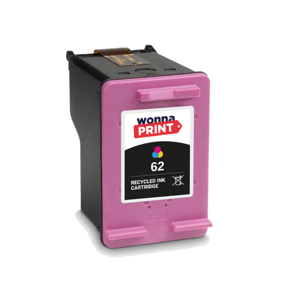 Remanufactured HP 62 Colour Ink Cartridge