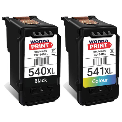 Compatible Canon PG-540XL Black and CL-541XL Colour High Capacity Ink Cartridge Multipack