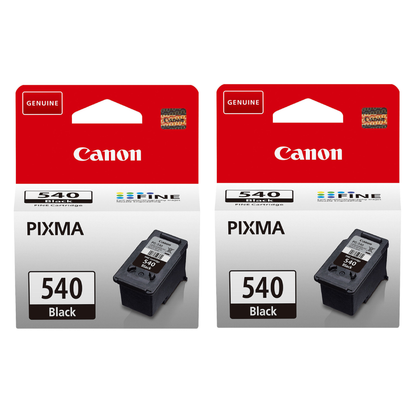 Canon PG-540 Black Ink Cartridge Multipack