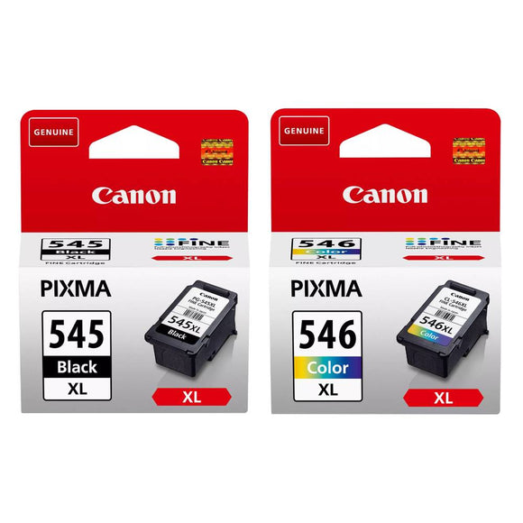 Canon PG-545XL/CL-546XL High Capacity Multipack - 2 Ink Cartridge Full Set (Original)