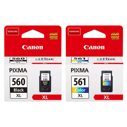 Canon PG-560XL Black and CL-561XL Colour Ink Cartridge Multipack