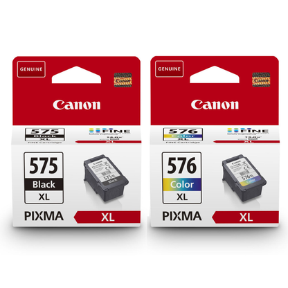 Canon PG-575XL Black and CL-576XL Colour Ink Cartridge Multipack