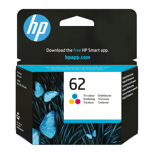 HP 62 Colour Ink Cartridge (Original)