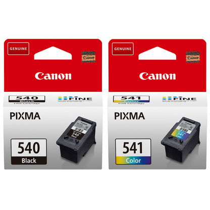 Canon PG-540 Black and CL-541 Colour Ink Cartridge Multipack