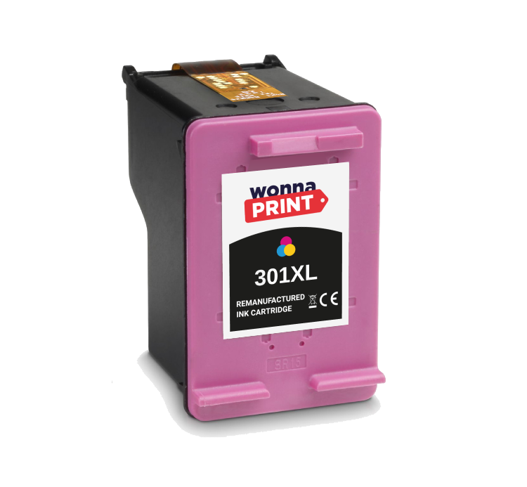 Remanufactured HP 301XL Colour High Capacity Ink Cartridge