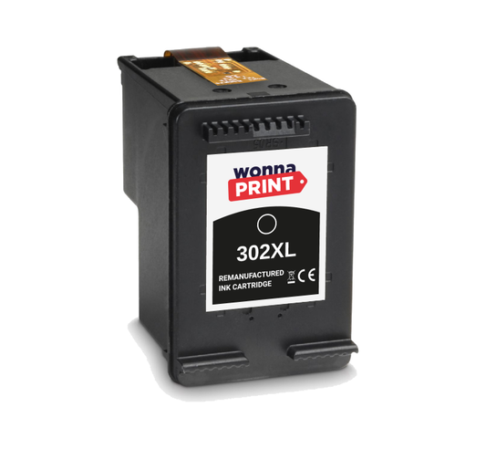 Remanufactured HP 302XL Black High Capacity Ink Cartridge