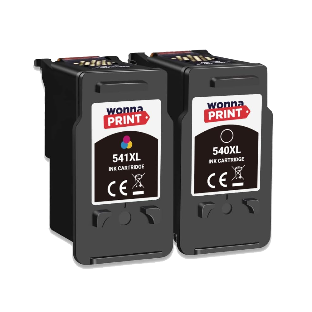 Compatible Canon PG-540XL Black and CL-541XL Colour High Capacity Ink Cartridges