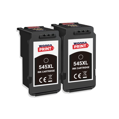 Compatible Canon PG-545XL Black High Capacity Ink Cartridge Multipack