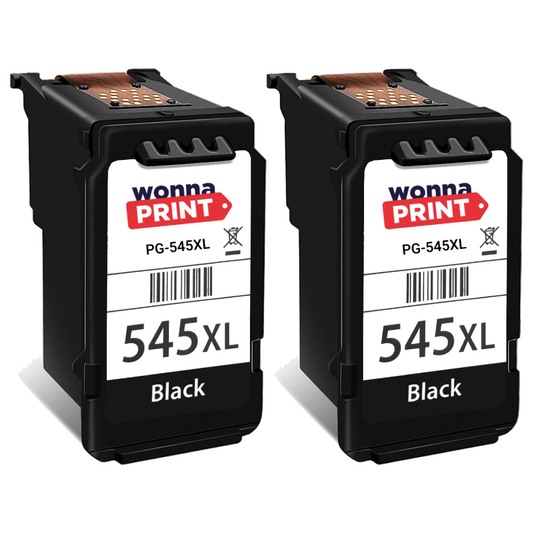 Compatible Canon PG-545XL High Capacity Black Ink Cartridge Twin Pack