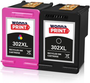 Remanufactured HP 302XL Black/Colour High Capacity Ink Cartridges