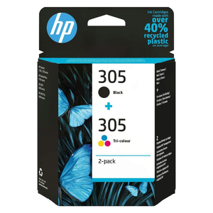 HP 305 Original Black and Colour Ink Cartridges | 6ZD17AE
